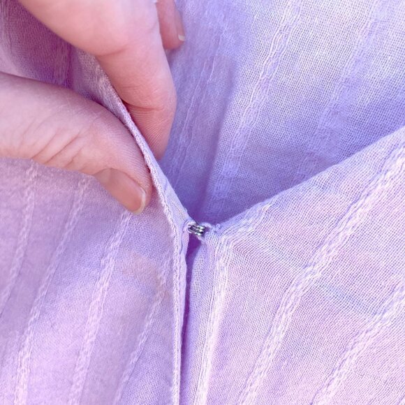 AEO Peplum Boho Balloon Sleeve Wrap Tie Waist boho chic Blouse - Picture 7 of 11